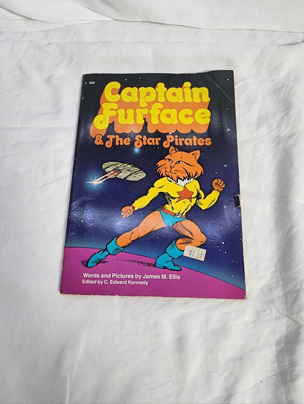 Captain Furface & The Star Pirates Comic Book - Purple Cover Art
